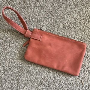 Leather Wristlet